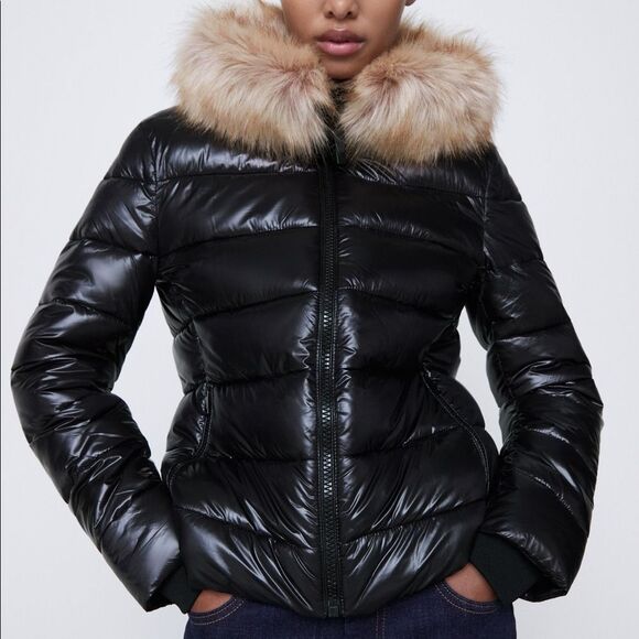 ZARA COMFORTEMP THERMAL INSULATION PUFFER JACKET - Picture 1 of 12